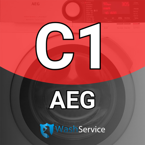 Помилка С1 у пральній машині AEG (АЕГ)