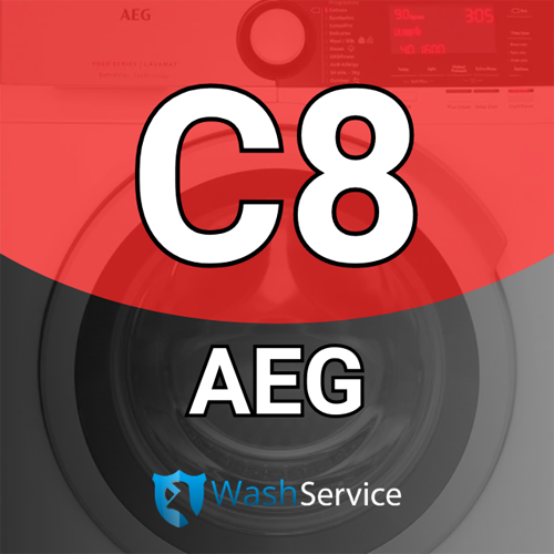 Ошибка С8 в стиральной машине AEG (АЕГ)
