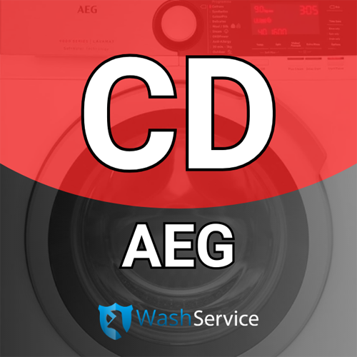 Помилка СD у пральній машині AEG (АЕГ)