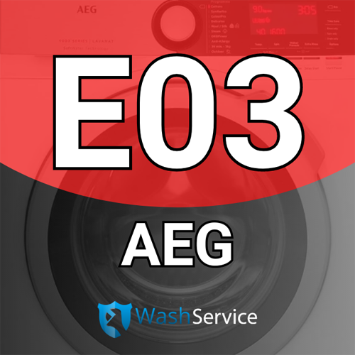 Ошибка Е03 в стиральной машине AEG (АЕГ)