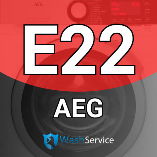 Ошибка Е22 в стиральной машине AEG (АЕГ)
