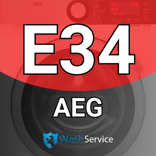 Ошибка Е34 в стиральной машине AEG (АЕГ)