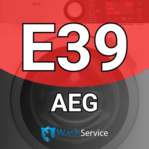 Ошибка Е39 в стиральной машине AEG (АЕГ)
