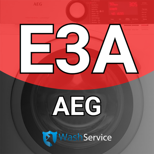 Ошибка Е3А в стиральной машине AEG (АЕГ)