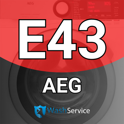 Ошибка Е43 в стиральной машине AEG (АЕГ)