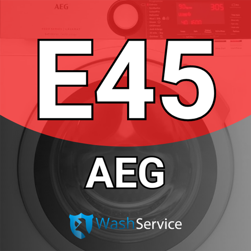 Ошибка Е45 в стиральной машине AEG (АЕГ)