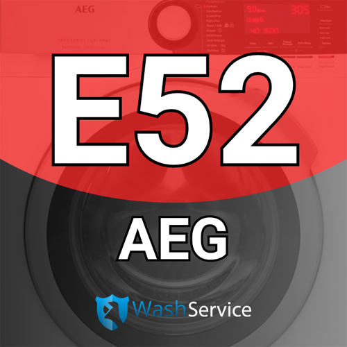 Ошибка Е52 в стиральной машине AEG (АЕГ)