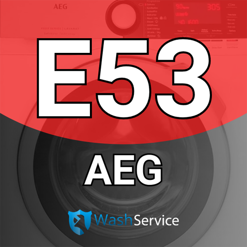 Ошибка Е53 в стиральной машине AEG (АЕГ)
