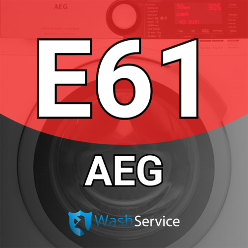 Помилка Е61 у пральній машині AEG (АЕГ)