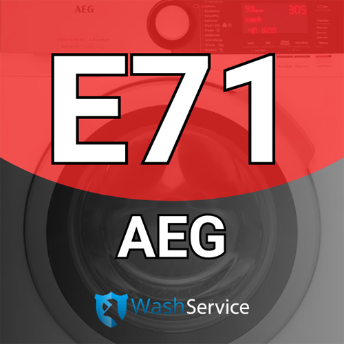 Ошибка Е71 в стиральной машине AEG (АЕГ)