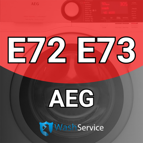 Ошибка Е72, Е73 в стиральной машине AEG (АЕГ)