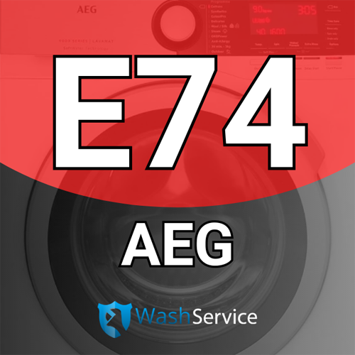 Ошибка Е74 в стиральной машине AEG (АЕГ)
