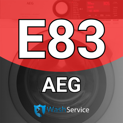 Ошибка Е83 в стиральной машине AEG (АЕГ)