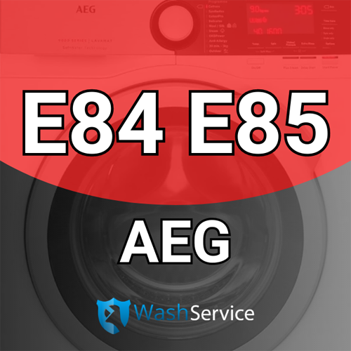 Ошибка Е84, Е85 в стиральной машине AEG (АЕГ)
