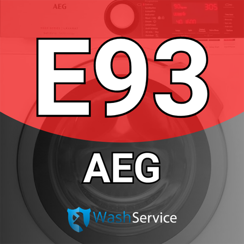 Ошибка Е93 в стиральной машине AEG (АЕГ)
