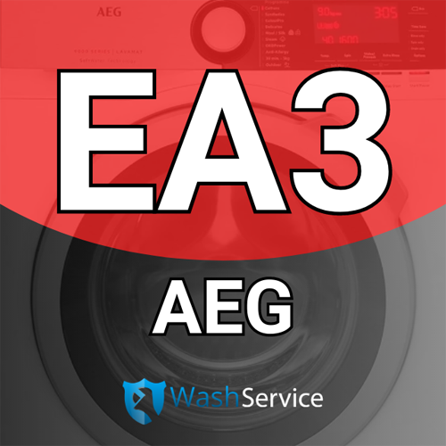 Помилка ЕА3 у пральній машині AEG (АЕГ)