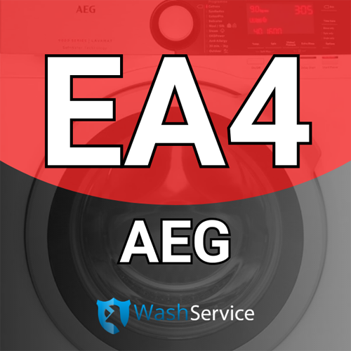 Помилка ЕА4 у пральній машині AEG (АЕГ)