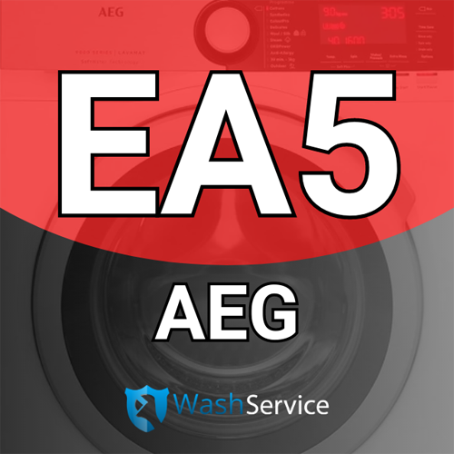 Помилка ЕА5 у пральній машині AEG (АЕГ)