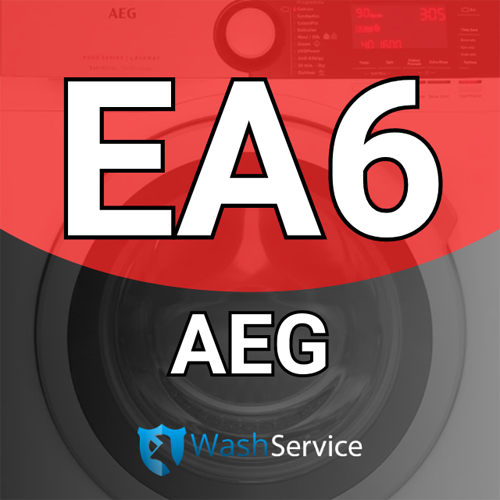 Помилка ЕА6 у пральній машині AEG (АЕГ)