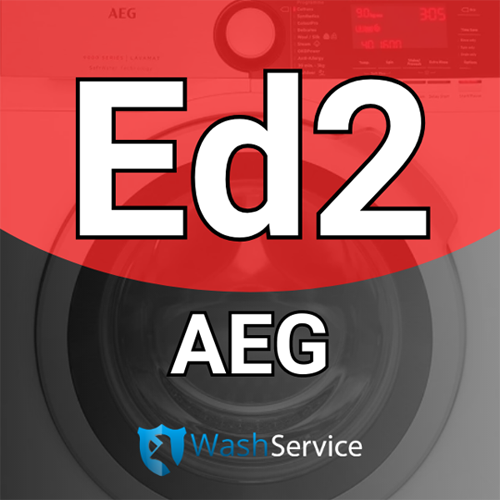 Ошибка Еd2 в стиральной машине AEG (АЕГ)