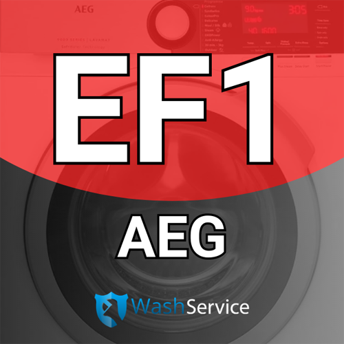 Помилка ЕF1 у пральній машині AEG (АЕГ)