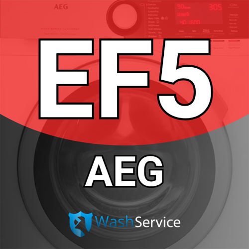 Ошибка ЕF5 в стиральной машине AEG (АЕГ)