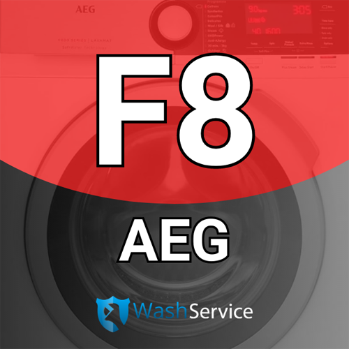 Ошибка F8 в стиральной машине AEG (АЕГ)