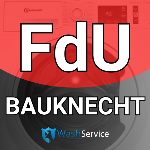 Помилка FdU у пральній машині Bauknecht (Баухнет)