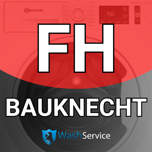 Помилка FH у пральній машині Bauknecht (Баухнет)