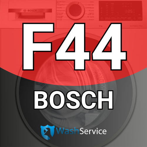 Ошибка F44 в стиральной машине Bosch (Бош)