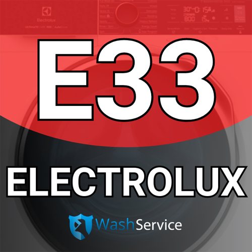 Ошибка Е33 в стиральной машине Electrolux (Электролюкс)