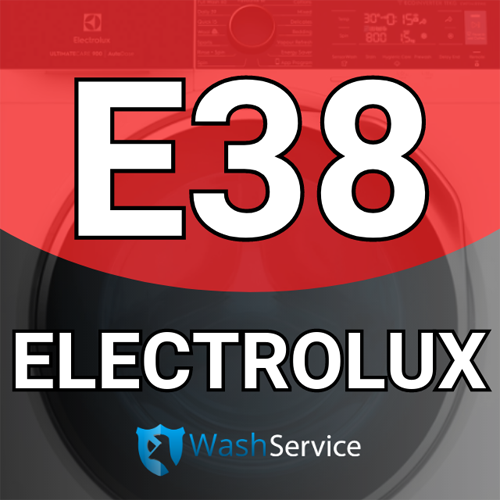 Ошибка Е38 в стиральной машине Electrolux (Электролюкс)