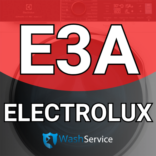 Ошибка Е3А в стиральной машине Electrolux (Электролюкс)