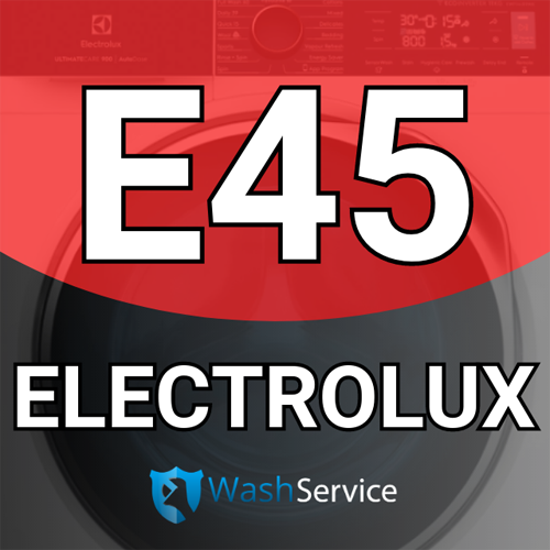 Ошибка Е45 в стиральной машине Electrolux (Электролюкс)