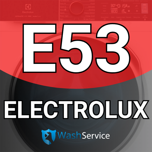Ошибка Е53 в стиральной машине Electrolux (Электролюкс)