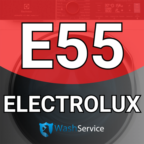 Помилка Е55 у пральній машині Electrolux (Електролюкс)