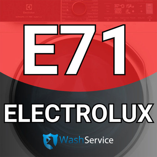 Ошибка Е71 в стиральной машине Electrolux (Электролюкс)