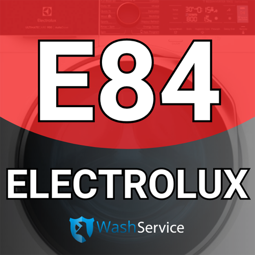 Помилка Е84 у пральній машині Electrolux (Електролюкс)
