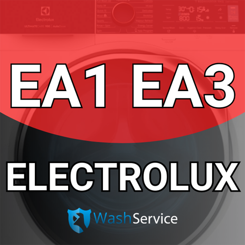 Ошибка ЕА1, ЕА3 в стиральной машине Electrolux (Электролюкс)