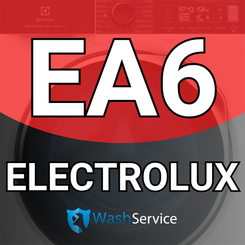 Ошибка ЕА6 в стиральной машине Electrolux (Электролюкс)
