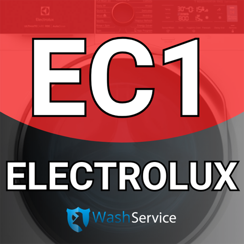 Ошибка ЕС1 в стиральной машине Electrolux (Электролюкс)