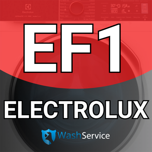 Ошибка ЕF1 в стиральной машине Electrolux (Электролюкс)