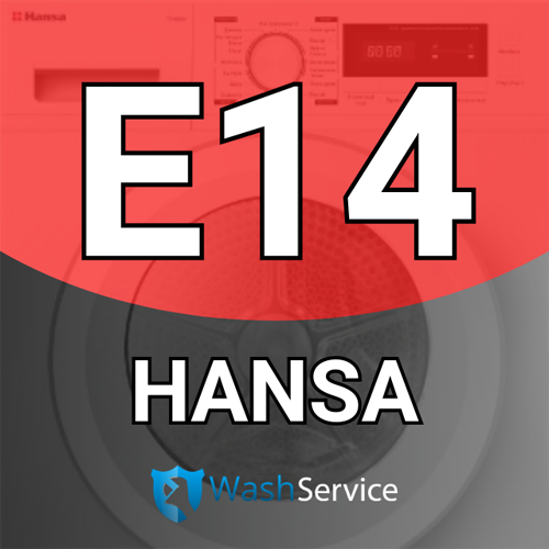 Ошибка Е14 в стиральной машине Hansa (Ханса)