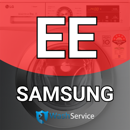 Ошибка ЕE в стиральной машине Samsung (Самсунг)