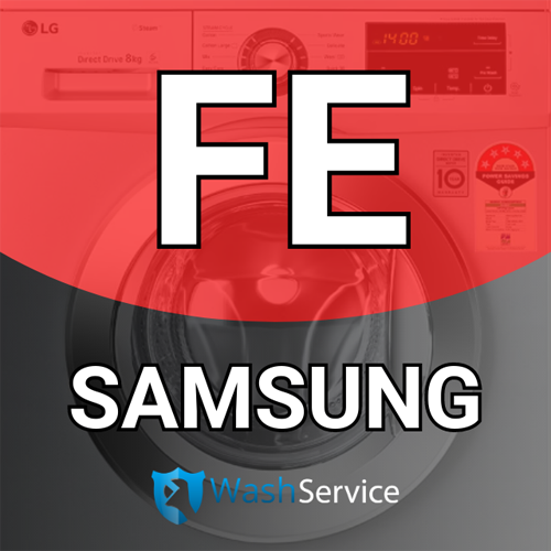 Ошибка FE в стиральной машине Samsung (Самсунг)