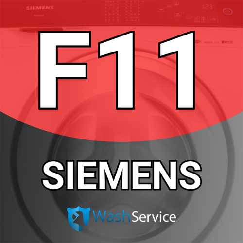 Ошибка F11 в стиральной машине Siemens (Сименс)