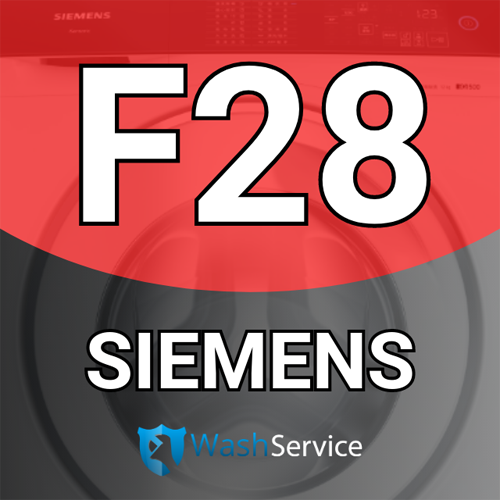 Ошибка F28 в стиральной машине Siemens (Сименс)