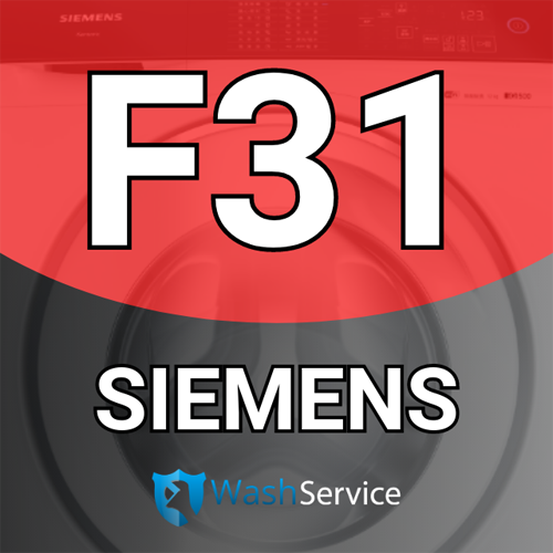 Ошибка F31 в стиральной машине Siemens (Сименс)