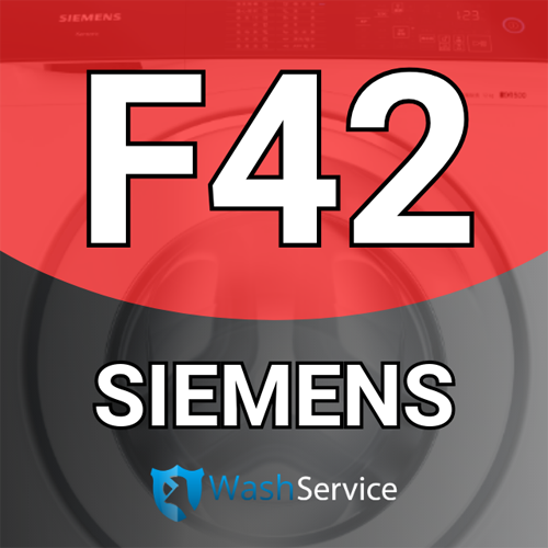 Ошибка F42 в стиральной машине Siemens (Сименс)