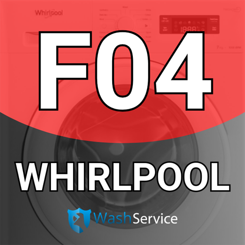 Ошибка F04 в стиральной машине Whirlpool (Вирпул)